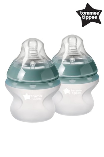 Tommee Tippee Set of 2 Clear Closer To Nature Silicone 150ml Bottles (T31579) | £24