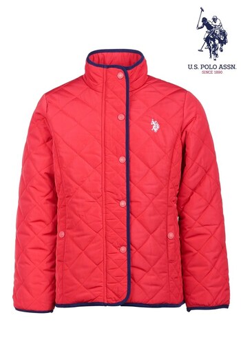 U.S. Polo Assn. Girl Pink Jacket (T31839) | £70 - £84