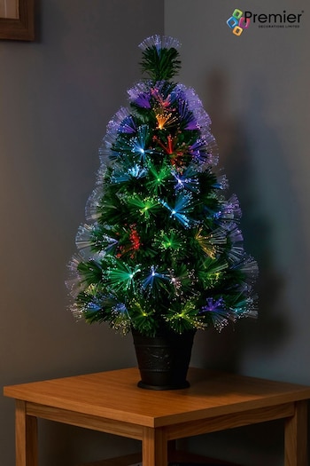 Premier Decorations Ltd Green Christmas 80cm LED Tree (T33383) | £52