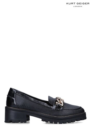 KG Kurt Geiger Black Vegan Maddox2 Shoes (T33640) | £64