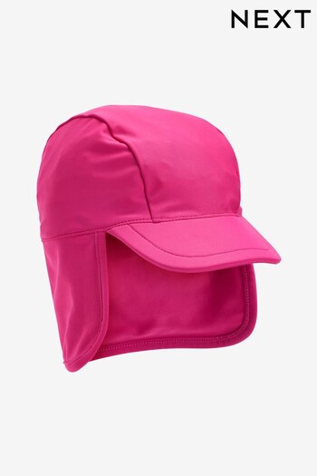 Bright Pink Swim Legionnaire Hat (3mths-10yrs) (T34436) | £7.50 - £9.50