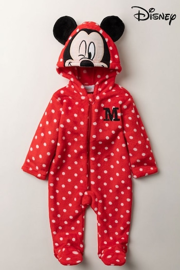 Disney Red Mickey Mouse Pramsuit (T34539) | £22