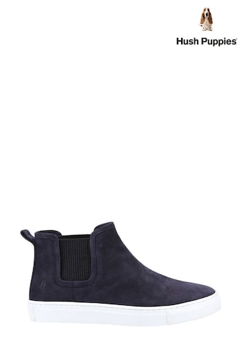 Hush Puppies Blue Tiana Boots (T34847) | £75