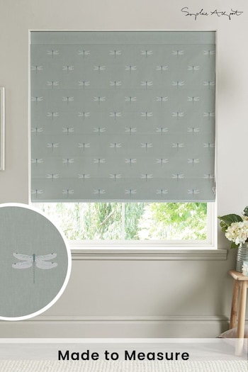 Sophie Allport Grey Dragonfly Made To Measure Roman Blind Blind (T35600) | £79