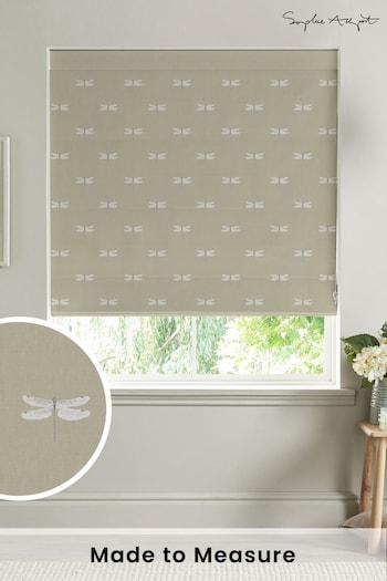 Sophie Allport Natural Dragonfly Made To Measure Roman Blind Blind (T35602) | £79