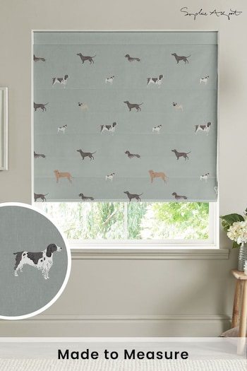 Sophie Allport Green Woof Made To Measure Roman Blind Blind (T35603) | £79