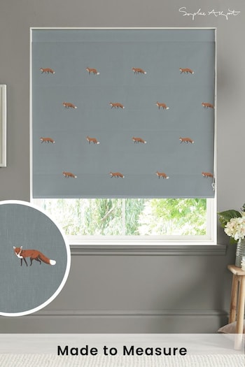 Sophie Allport Blue Foxes Made To Measure Roman Blind Blind (T35607) | £79