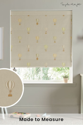 Sophie Allport Natural Kids Bears and Balloons Made To Measure Roman Blind (T35630) | £79