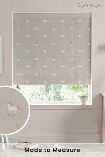 Sophie Allport Natural Kids Unicorn Made To Measure Roman Blind (T35635) | £79