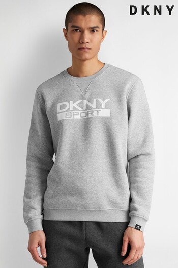 DKNY Grey South Street Sweatshirt (T35916) | £40