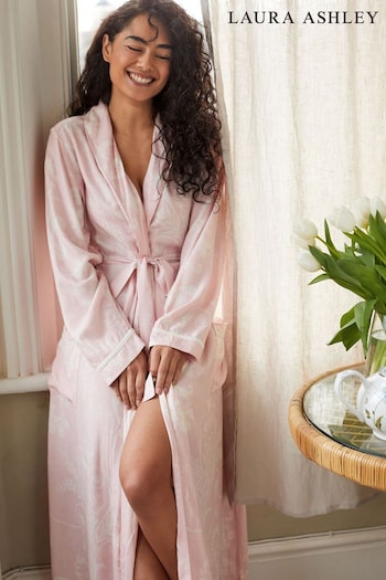 Laura Ashley Pink Dressing Gown (T35954) | £59