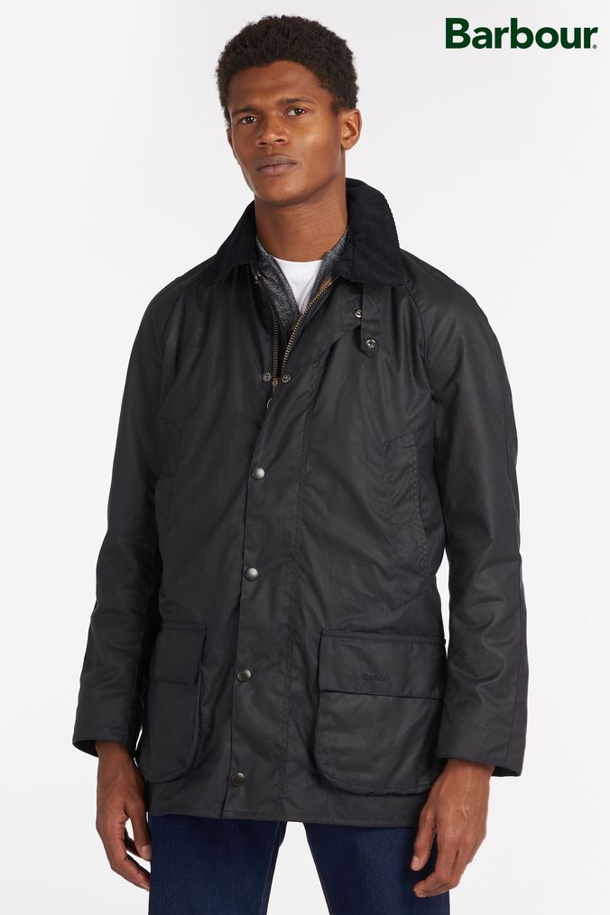 Long wax coat mens on sale