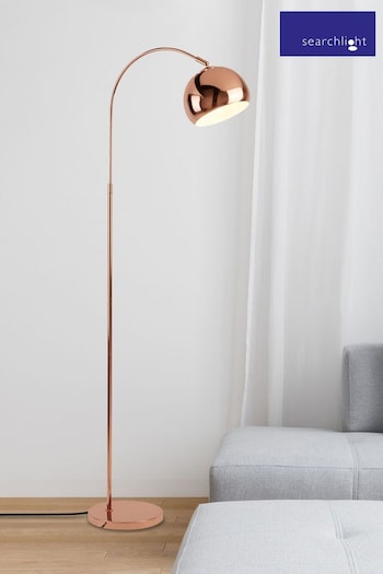 Searchlight Madden Copper Arch Floor Lamp (T36126) | £60