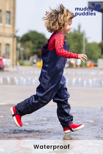 Muddy Puddles Recycled Originals Waterproof Dungarees (T36618) | £26 - £27