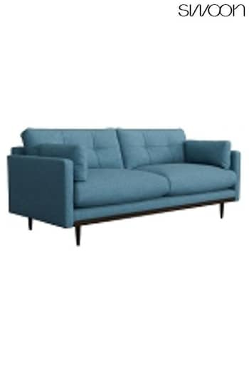 Tweedy Blend Easy Clean/Dark Teal Klee By Swoon (T36733) | £675 - £2,199