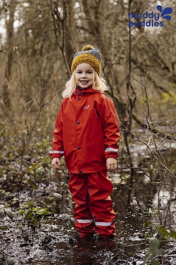 Muddy Puddles Recycled Rainy Day Waterproof Jacket (T37617) | £39