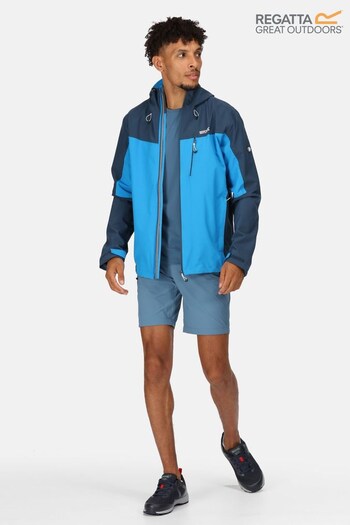 Regatta Blue Birchdale Waterproof Jacket (T39837) | £80