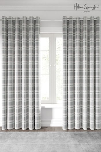Helena Springfield Grey Harriet Curtains (T40693) | £73 - £125