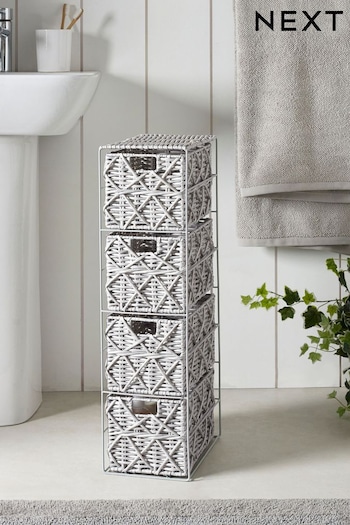 Grey Woven Storage Drawers (T40825) | £45