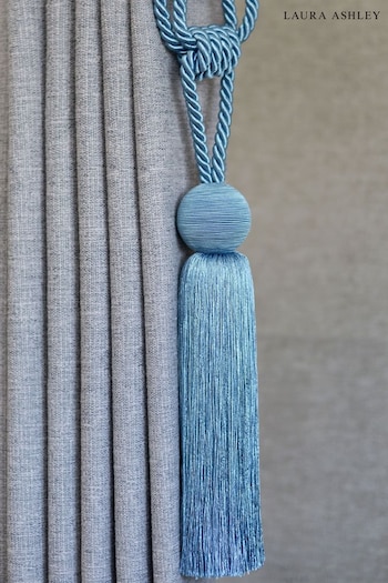 Laura Ashley Blue Sky Theodora Tassel Curtain Tie Back (T42205) | £18
