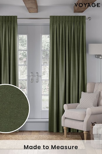 Forest Green Voyage Maison Romeo Made To Measure Curtains (T43006) | £109