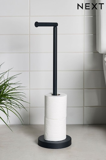 Black Pivot Top Toilet Roll Holder (T43154) | £28