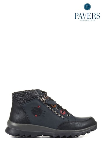 Pavers Ladies Lace-Up Ankle Boots Saint (T43975) | £45