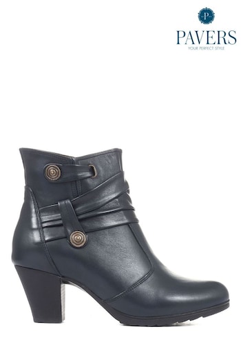 Pavers Ladies	Leather Ankle Boots (T43983) | £60