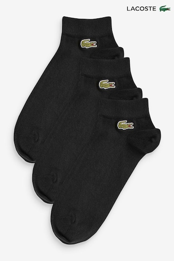 Lacoste 3 Pack Ankle Socks (T44122) | £25