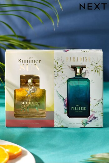 Paradise 100ml Eau De Parfum and Summer Sun 100ml Eau De Parfum Perfume Set (T44599) | £30