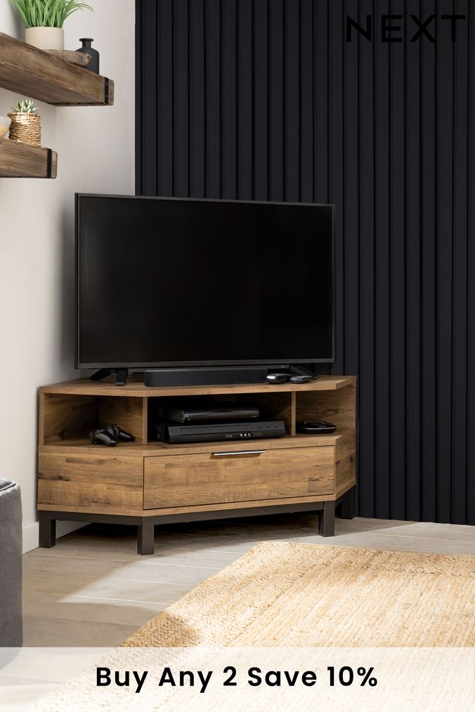 Tv store corner cupboard
