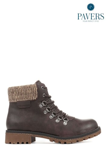 Pavers Ladies Lace-Up Ankle Boots (T45770) | £45