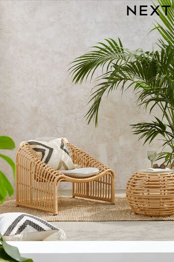 Natural Tahiti Garden Single Cane Chair (T45850) | £275