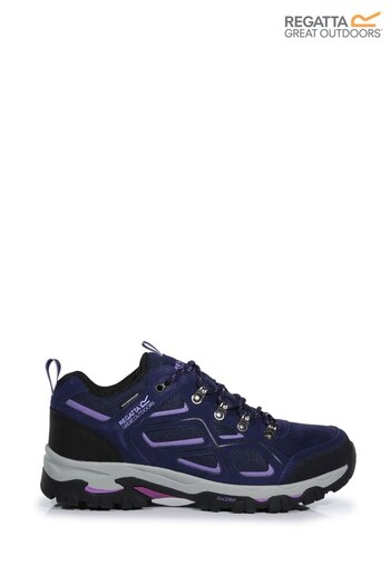 Regatta Lady Tebay Blue Low Waterproof Walking Boots (T45986) | £84
