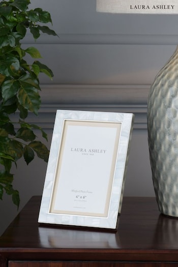 Laura Ashley Chrome Whitford Nickel Plated Picture Frame (T46404) | £19