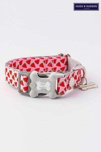 Hugo & Hudson Pink Hugo & Hudson Pink Watermelon Dog Collar (T46460) | £20