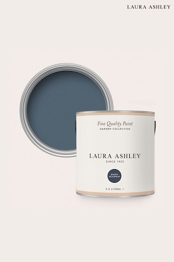 Laura Ashley Dusky Seaspray Blue Garden Collection Paint (T46525) | £40