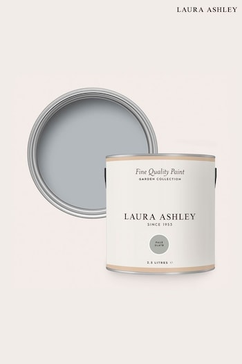 Laura Ashley Pale Slate Grey Garden 2.5Lt Paint (T46526) | £40