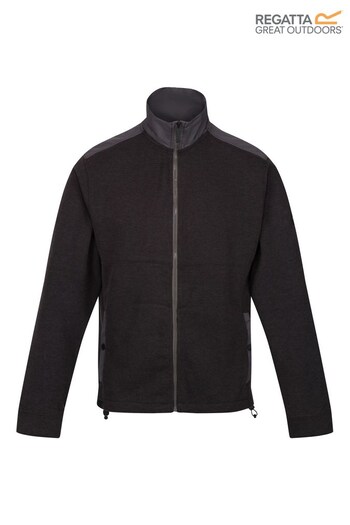 Regatta Grey Leveson Full Zip Sweater (T46788) | £45