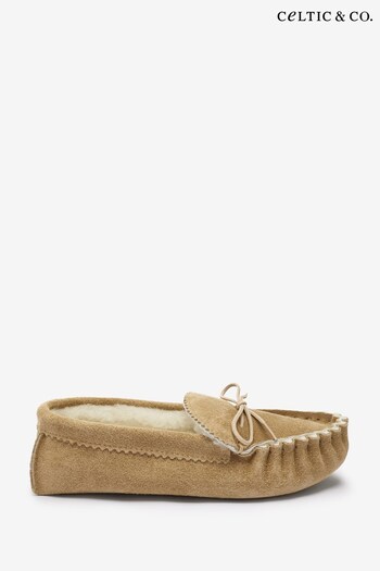 Celtic & Co Camel Moccasions Soft Sole Loafers (T47191) | £78