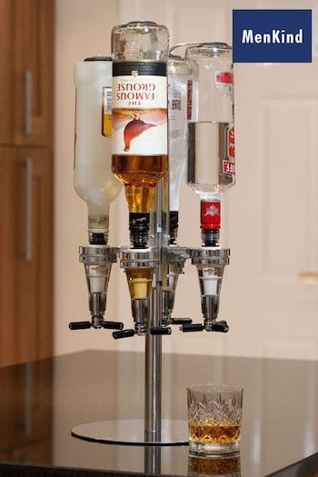 MenKind Four Bottle Bar Optic Drinks Dispenser (T47209) | £40