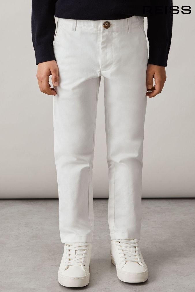 White best sale trousers next
