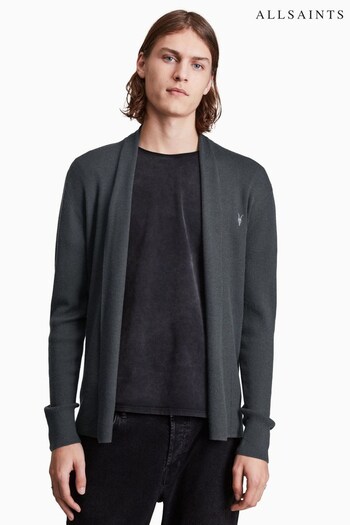 AllSaints Green Mode Merino Open Cardigan (T48618) | £85