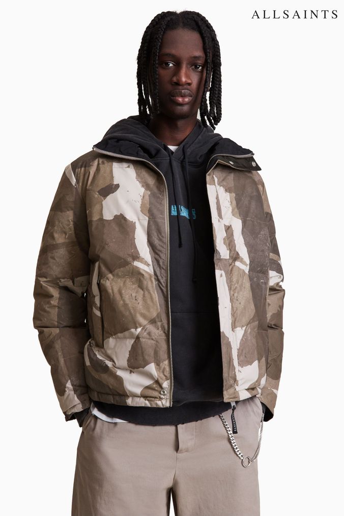 All saints outlet camouflage jacket