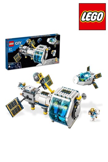 LEGO City Lunar Space Station Toy Model Building Set 60349 (T49638) | £55