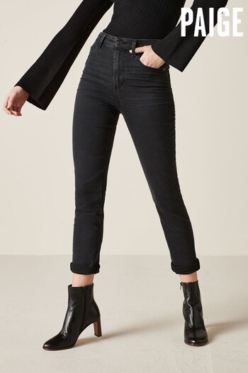 Paige Sarah High Rise Slim Ribbed Jeans (T49831) | £250