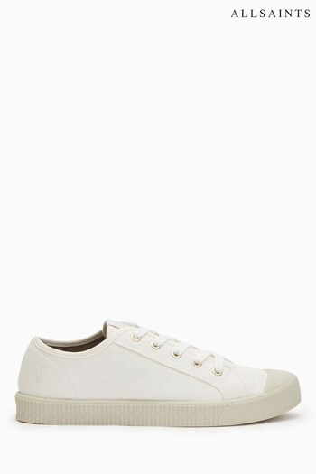 AllSaints Clemmy White Sneakers (T49845) | £79