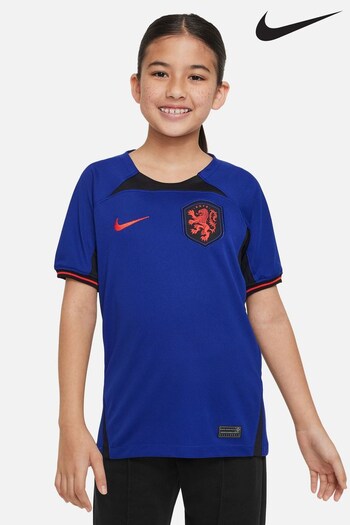 Nike Blue Netherlands Away Stadium Football Shirt (T49975) | £60