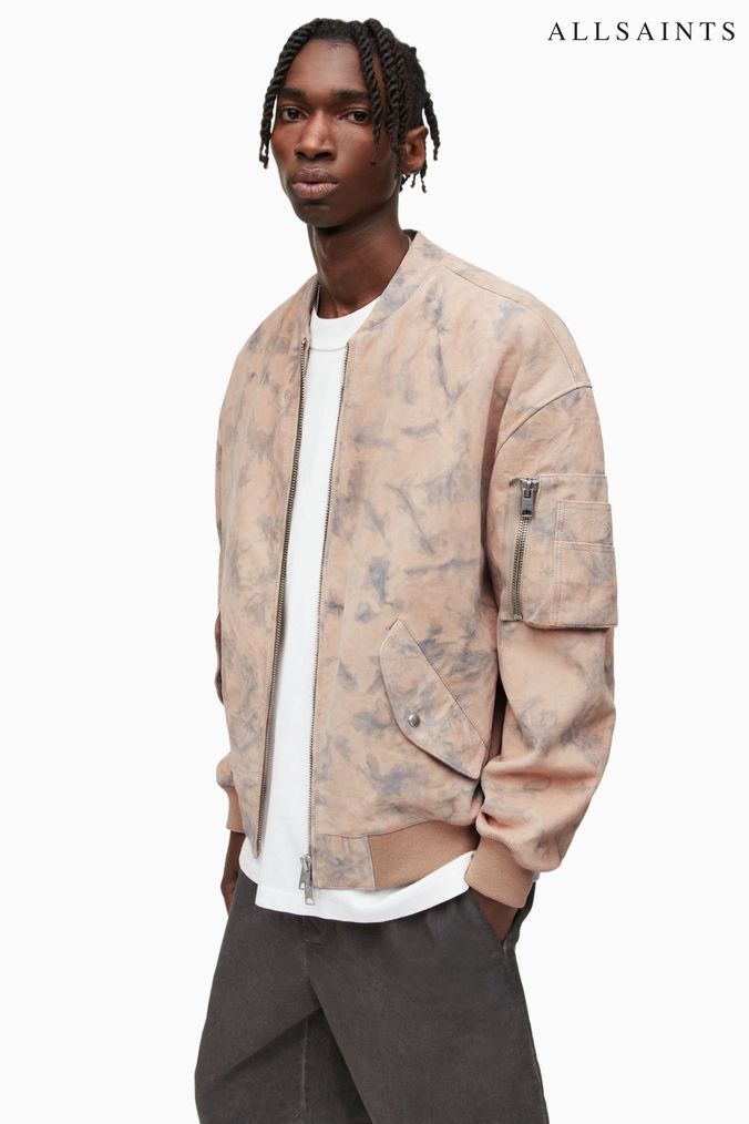 Buy Men s Brown Bomber Short Coatsandjackets Online Next UK