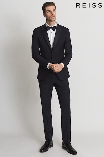 Reiss Navy Poker Modern Fit Performance Dinner Jacket (T50096) | £328